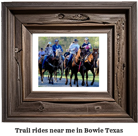 trail rides near me in Bowie, Texas